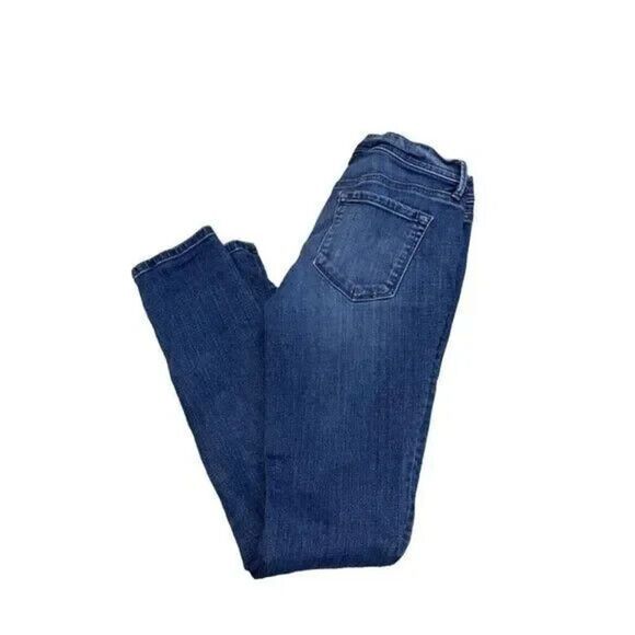 the loft super skinny‎ blue jeans size 26 - Picture 1 of 4